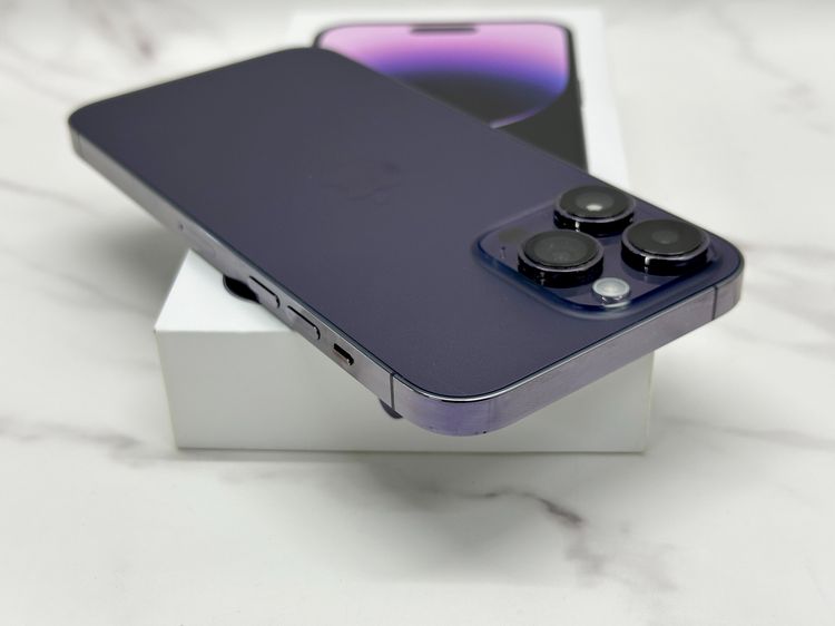 ขาย iPhone 14 Pro Max 128 GB  สี deep purple  มือสอง ยกกล่อง รูปที่ 8