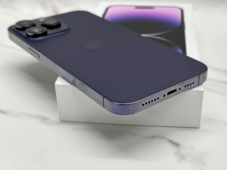 ขาย iPhone 14 Pro Max 128 GB  สี deep purple  มือสอง ยกกล่อง รูปที่ 10