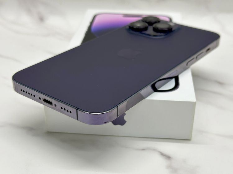 ขาย iPhone 14 Pro Max 128 GB  สี deep purple  มือสอง ยกกล่อง รูปที่ 9