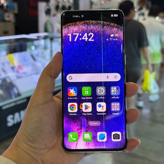 อื่นๆ 256 GB Oppo Find X5 Pro สีขาว เครื่องศูนย์ สภาพสวยมาก จอมีเส้น จอ6.7นิ้ว แรม12รอม256 Snap8 Gen1 กล้อง50ล้าน(3ตัว)🔥🔥