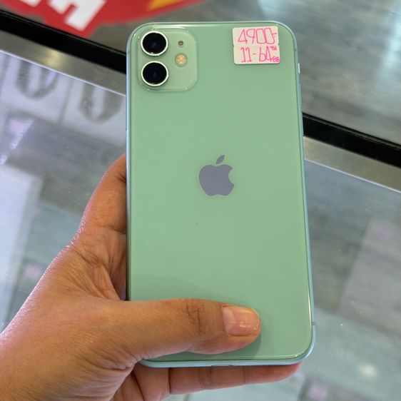 iPhone11 64GB สีเขียว เครื่องศูนย์ โมเดลTH สภาพสวยมากๆ🔥🔥 รูปที่ 2