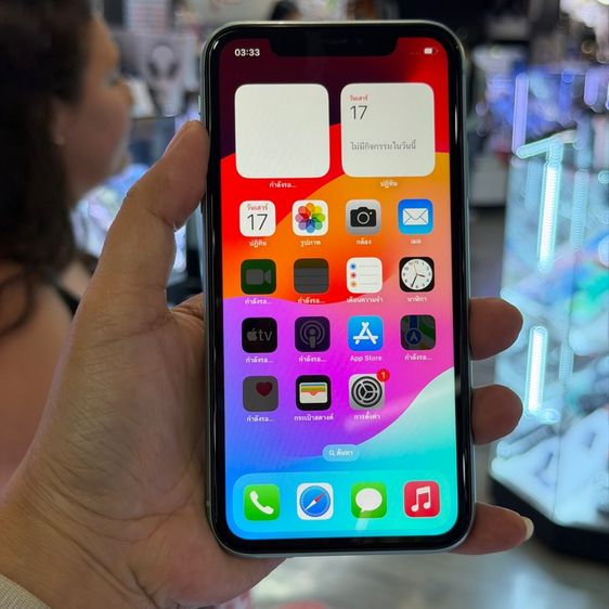 64 GB iPhone11 64GB สีเขียว เครื่องศูนย์ โมเดลTH สภาพสวยมากๆ🔥🔥