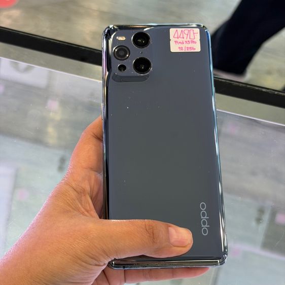 Oppo Find X3 Pro สีดำ เครื่องศูนย์ สภาพสวย จอมีรอยขนแมวบ้าง จอ6.7นิ้ว แรม12รอม256 Snap888 กล้อง50ล้าน(4ตัว)❤️❤️ รูปที่ 2