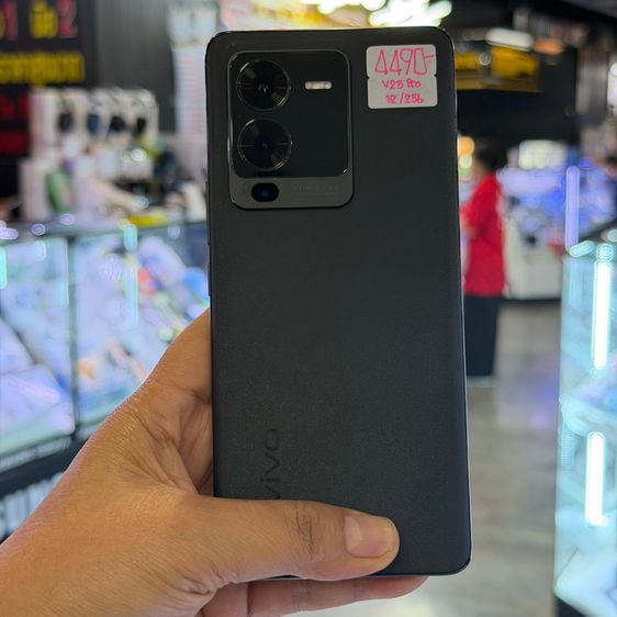 Vivo V25 Pro 5G สีดำ(Starlight Black) เครื่องศูนย์ สภาพสวยมากๆ จอ6.56นิ้ว แรม12รอม256 Dimensity1300 กล้อง64ล้าน(3ตัว)🔥🔥 รูปที่ 2