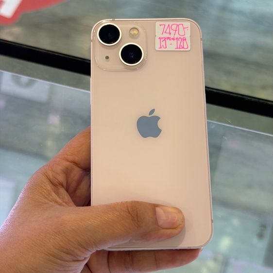 iPhone13 mini 128GB สีชมพู เครื่องศูนย์ โมเดลTH สภาพสวยมาก ❤️❤️ รูปที่ 2