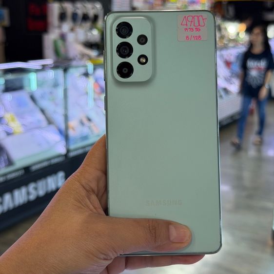 Samsung A73 5G สีเขียว เครื่องศูนย์ สภาพสวยมากๆ จอ6.7นิ้ว แรม8รอม128 Snap778G กล้อง108ล้าน(4ตัว)🥰🥰 รูปที่ 2