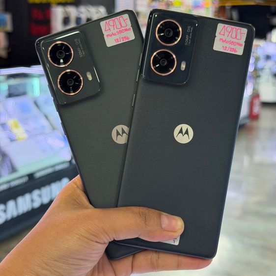 Moto S50 Neo 5G สีดำ รอมCN สภาพสวยมากๆ จอ6.7นิ้ว แรม12รอม256 Snap6s Gen3 กล้อง50ล้าน(2ตัว)🔥🔥 รูปที่ 3