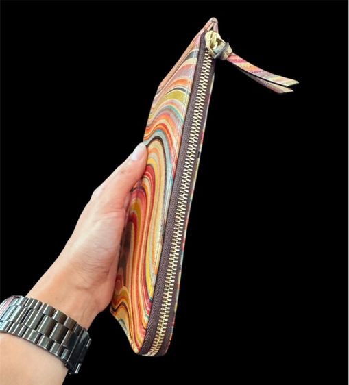 กระเป๋าสตางค์ใบยาวมีซิป Paul Smith DSwirl Purse รูปที่ 3