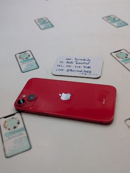 ขาย เทิร์น iPhone 14 Plus 128 Red JA สภาพสวย มีตัวเครื่องอย่างเดียว ไม่มีอุปกรณ์อื่น สุขภาพแบต 87 เพียง 11,990 บาท ครับ  รูปที่ 2