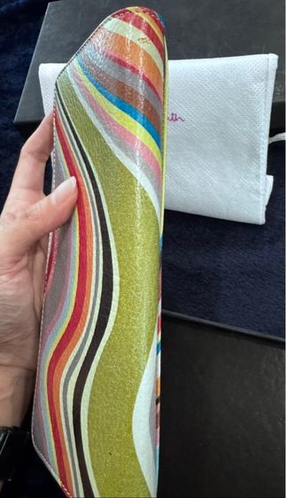 กระเป๋าสตางค์ใบยาวมีซิป Paul Smith DSwirl Purse รูปที่ 7