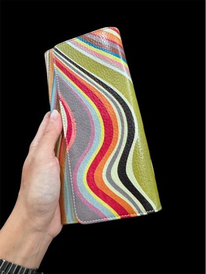 กระเป๋าสตางค์ใบยาวมีซิป Paul Smith DSwirl Purse รูปที่ 3