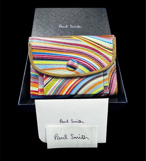 หญิง หลากสี หนังแท้ อื่นๆ  กระเป๋าสตางค์ใส่เหรียญ Paul Smith DSwirl CoinPurse 