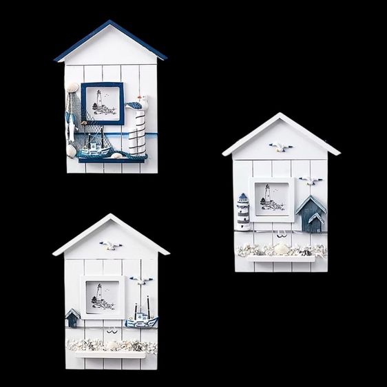 กล่องไม้แขวนกุญแจติดผนัง สไตล์เมดิเตอร์เรเนียน รูปที่ 15