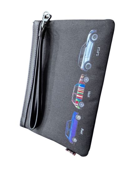 กระเป๋าคลัช พิมพ์ลาย Paul Smith x MINI รูปที่ 2