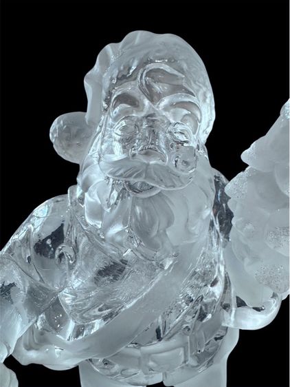 SANTA Claus Sculpture Figurine Xmas  Clear Casting Resin รูปปั้นซานตาคลอสคริสต์มาส รูปที่ 4