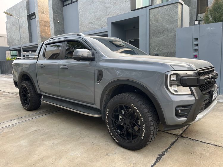 Ford Ranger 2024 3.2 Wildtrak 4WD Pickup ดีเซล ไม่ติดแก๊ส เกียร์อัตโนมัติ เทา รูปที่ 2