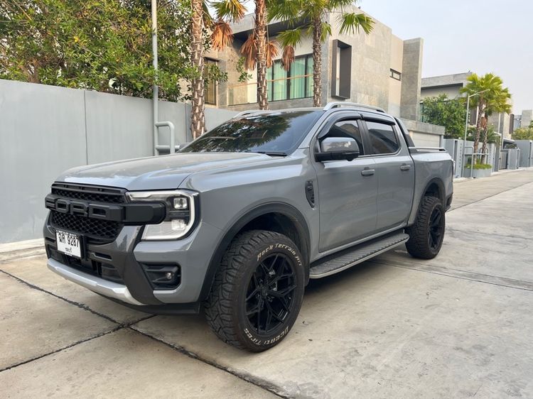 Ford Ranger 2024 3.2 Wildtrak 4WD Pickup ดีเซล ไม่ติดแก๊ส เกียร์อัตโนมัติ เทา รูปที่ 3