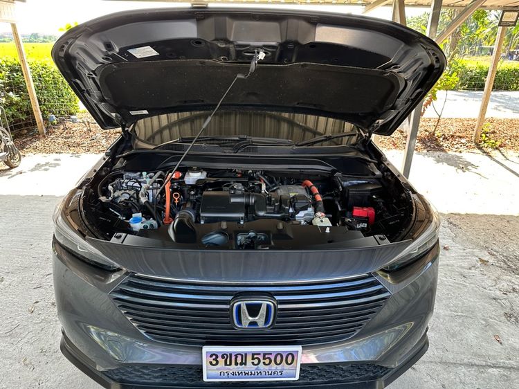 Honda HR-V 2024 Utility-car ไฮบริด ไม่ติดแก๊ส เกียร์อัตโนมัติ เทา รูปที่ 4