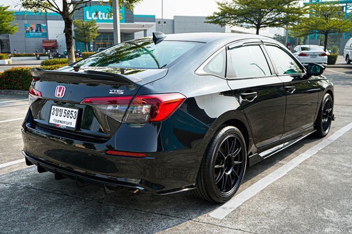 Honda Civic 2022 1.5 EL+ Sedan เบนซิน ไม่ติดแก๊ส เกียร์อัตโนมัติ ดำ รูปที่ 4