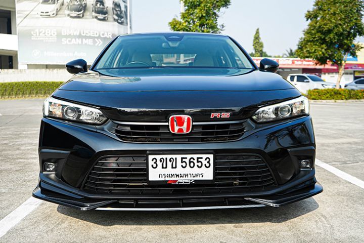 Honda Civic 2022 1.5 EL+ Sedan เบนซิน ไม่ติดแก๊ส เกียร์อัตโนมัติ ดำ รูปที่ 3