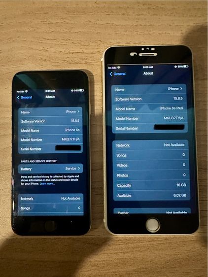 iPhone 6s 16GB กับ iPhone 6s Plus 16GB ใช้งานได้ปกติทั้ง 2 เครื่อง รูปที่ 5