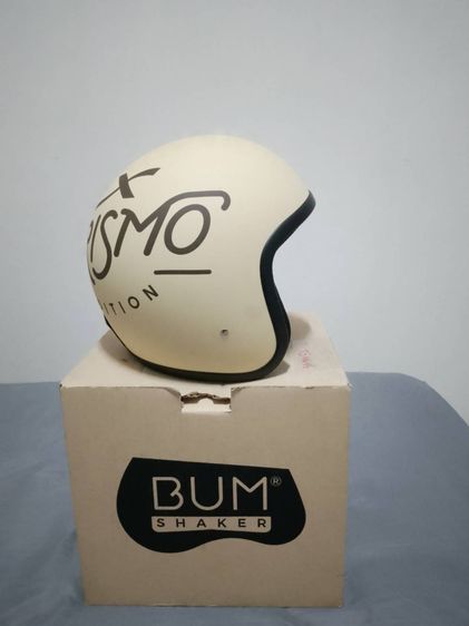 อื่นๆ หมวกกันน็อค BUM SHAKER แท้  สีครีมด้าน ของใหม่