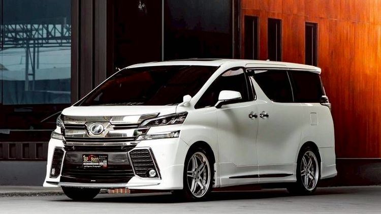 รถ Toyota Vellfire 2.5 Z G Edition สี ขาว