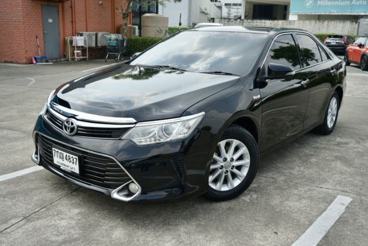 Toyota Camry 2018 2.0 G Sedan เบนซิน เกียร์อัตโนมัติ ดำ รูปที่ 2