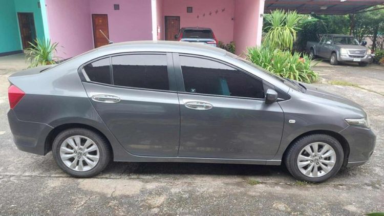 Honda City 2013 1.5 V CNG Sedan ไฮบริด NGV เกียร์อัตโนมัติ ดำ รูปที่ 4