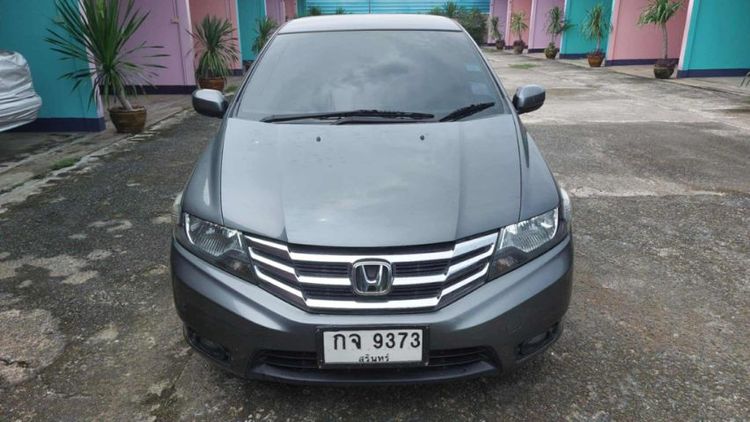 รถ Honda City 1.5 V CNG สี ดำ