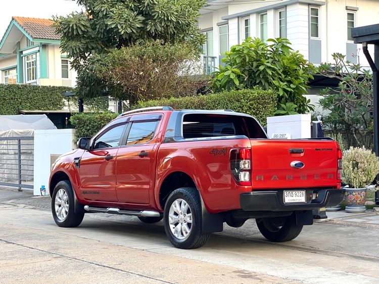 Ford Ranger 2014 3.2 Wildtrak 4WD Pickup ดีเซล ไม่ติดแก๊ส เกียร์อัตโนมัติ ส้ม รูปที่ 4