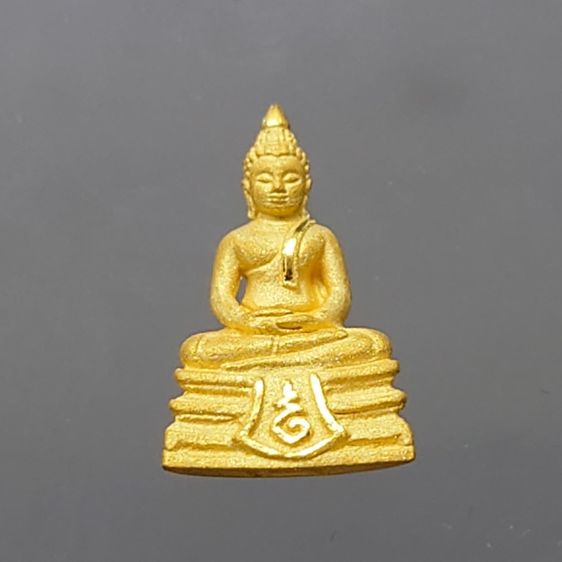 พระพุทธโสธร เนื้อทองคำแท้ พิมพ์ใหญ่ รุ่นอุดมโชคโภคทรัพย์ วัดโสธรวราราม 2550 พร้อมกล่องเดิม