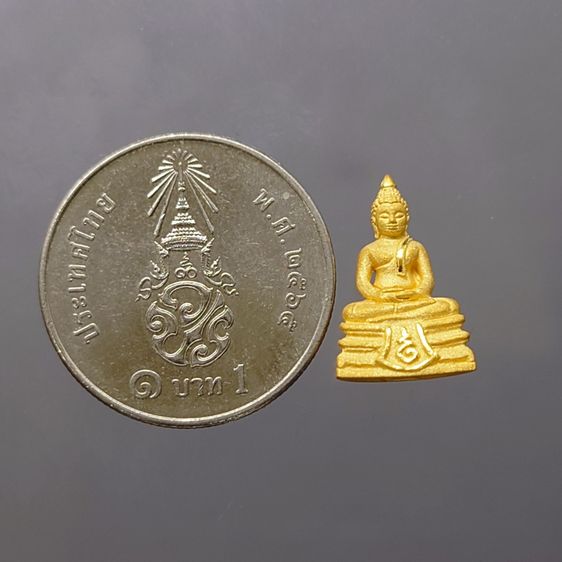 พระพุทธโสธร เนื้อทองคำแท้ พิมพ์ใหญ่ รุ่นอุดมโชคโภคทรัพย์ วัดโสธรวราราม 2550 พร้อมกล่องเดิม รูปที่ 5
