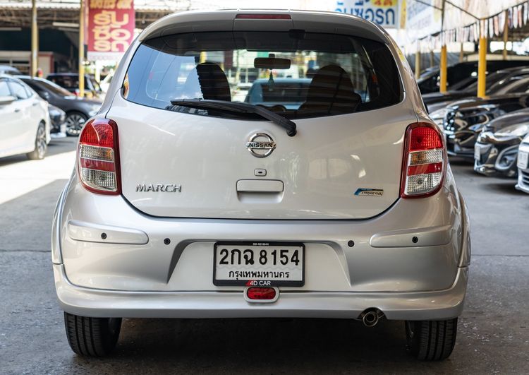 Nissan March 2013 1.2 VL Sedan เบนซิน ไม่ติดแก๊ส เกียร์อัตโนมัติ เทา รูปที่ 4