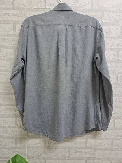 เสื้อเชิ้ตแขนยาวสีเทา แบรนด์ Uniqlo‼️ รูปที่ 3