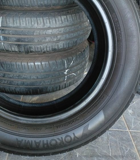 ยางโยโกฮาม่า 195 60 16 ปี24 ยางสวยทุกเส้นใส่ yaris vios ไม่ปะ ยางสวย รูปที่ 3