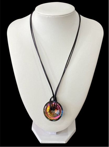 Baccarat Psydelic Rare สร้อยคอโชคเกอร์จี้คริสตัล ลายไซเดลิคหายาก รูปที่ 3