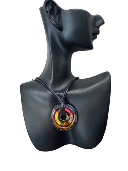Baccarat Psydelic Rare สร้อยคอโชคเกอร์จี้คริสตัล ลายไซเดลิคหายาก รูปที่ 4
