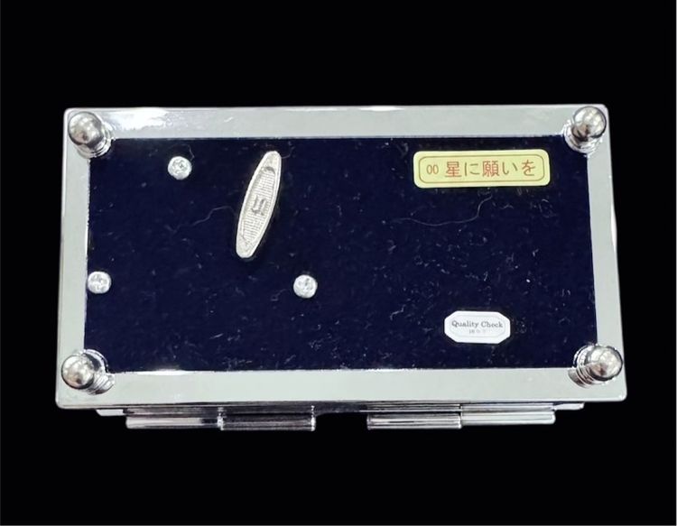 กล่องดนตรีเก็บเครื่องประดับจากแบรนด์ Canal 4℃ พร้อมสร้อยข้อมือเงินแท้ รูปหัวใจ แบรนด์ดังจากญี่ปุ่น  รูปที่ 8