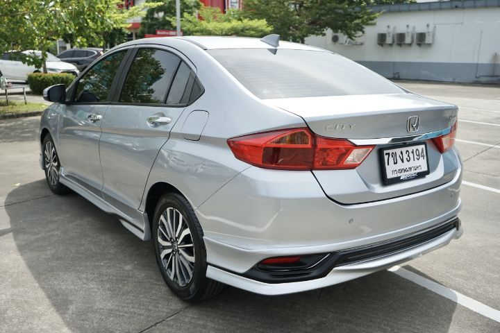 Honda City 2019 1.5 Sv i-VTEC Sedan เบนซิน ไม่ติดแก๊ส เกียร์อัตโนมัติ เทา รูปที่ 4