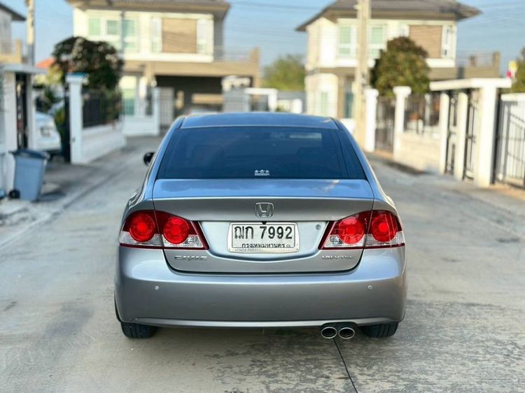 Honda Civic 2008 1.8 E i-VTEC Sedan เบนซิน เกียร์อัตโนมัติ เทา รูปที่ 4