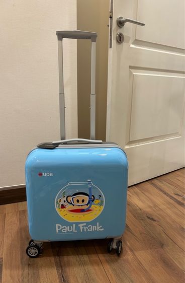 ขายกระเป๋าเดินทาง Paul Frank สีฟ้าสดใส ขนาด 17 นิ้ว ของใหม่ รูปที่ 6