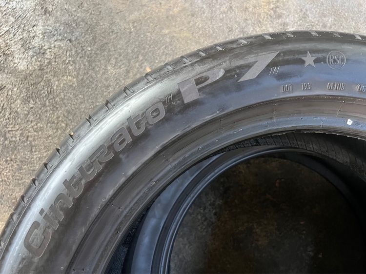ยาง Pirelli P7 245 50 19 ปี23 คู่ 2000 บาท RunFlat รูปที่ 7