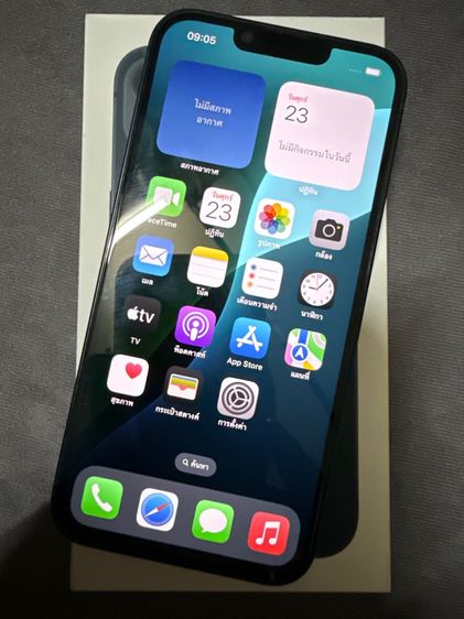 128 GB ขาย แลก เทิร์น IPhone 13 128gb เครื่องศูนย์ไทยแท้ สภาพสวยๆ การใช้งานปกติ พร้อมใช้งานเลยครับผม