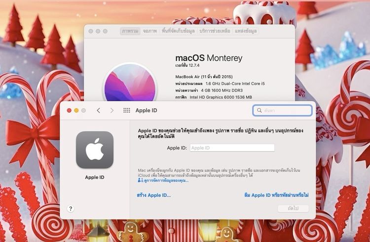 MacBook Air 11-inch i5 2015 Ram4GB SSD128GB Sliver รูปที่ 12