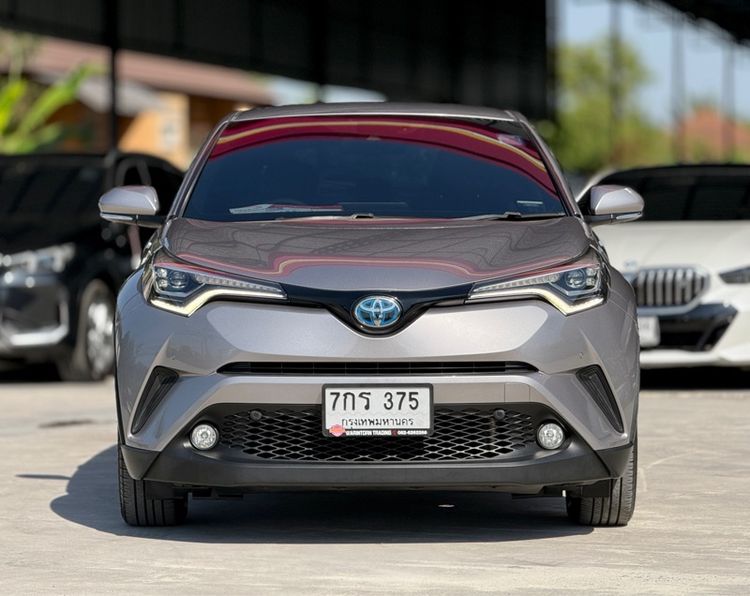 Toyota C-HR 2018 1.8 Hybrid Hi Utility-car ไฮบริด ไม่ติดแก๊ส เกียร์อัตโนมัติ เทา รูปที่ 3