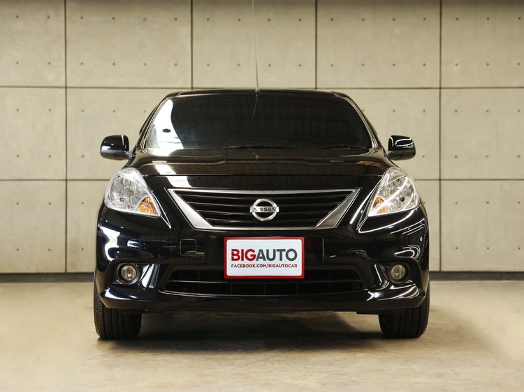 Nissan Almera 2014 1.2 VL Sedan เบนซิน ไม่ติดแก๊ส เกียร์อัตโนมัติ ดำ รูปที่ 4