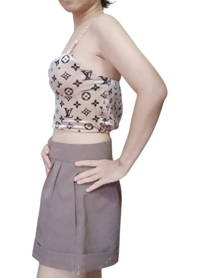 เสื้อครอปตัวสั้น สายเดี่ยว รูปที่ 6