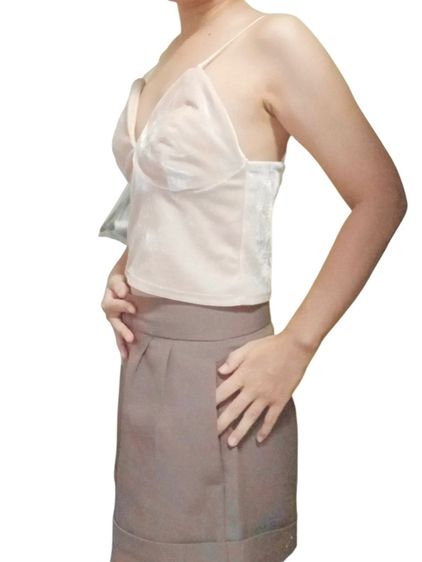 เสื้อครอปตัวสั้น สายเดี่ยว รูปที่ 13