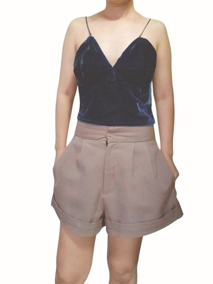 เสื้อครอปตัวสั้น สายเดี่ยว รูปที่ 8